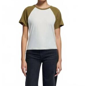 NEW NATION LTD bobby baseball t-shirt in clay